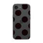 Slim Protection Case［ Simple Dot - Black ］