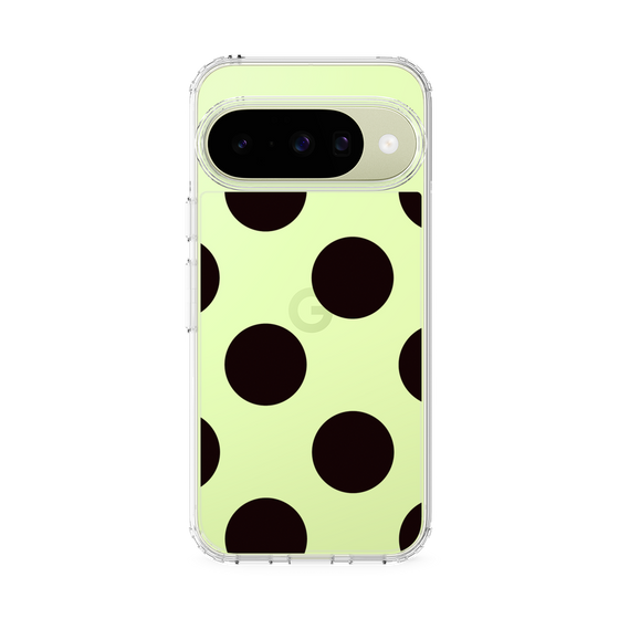 Slim Protection Case［ Simple Dot - Black ］