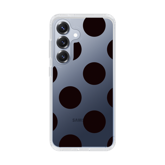 Slim Protection Case［ Simple Dot - Black ］