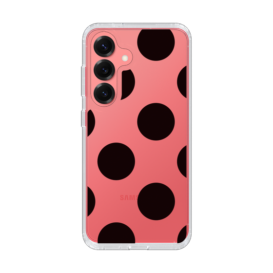 Slim Protection Case［ Simple Dot - Black ］