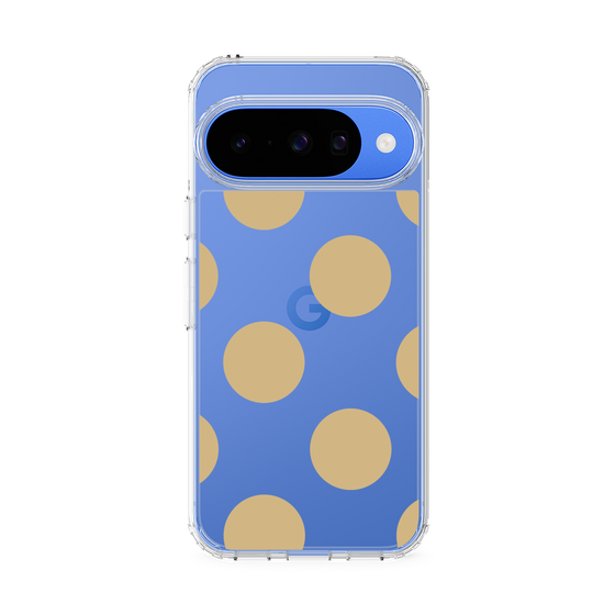 Slim Protection Case［ Simple Dot - Beige ］