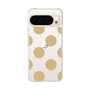 Slim Protection Case［ Simple Dot - Beige ］