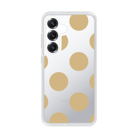Slim Protection Case［ Simple Dot - Beige ］