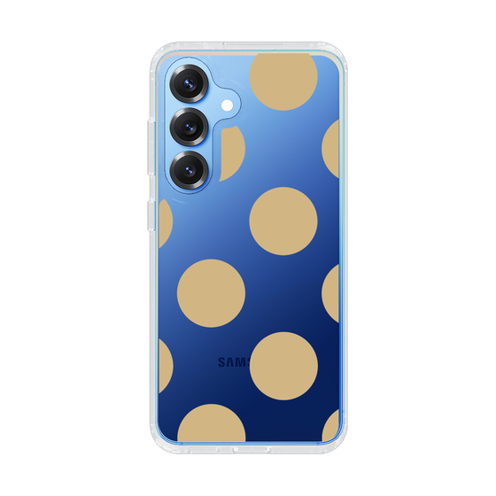 Slim Protection Case［ Simple Dot - Beige ］