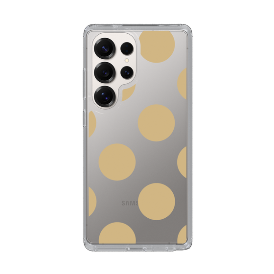 Slim Protection Case［ Simple Dot - Beige ］
