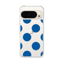 Slim Protection Case［ Simple Dot - Blue ］