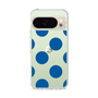 Slim Protection Case［ Simple Dot - Blue ］