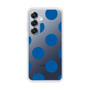 Slim Protection Case［ Simple Dot - Blue ］