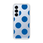 Slim Protection Case［ Simple Dot - Blue ］