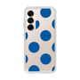 Slim Protection Case［ Simple Dot - Blue ］