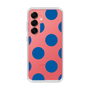 Slim Protection Case［ Simple Dot - Blue ］