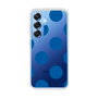 Slim Protection Case［ Simple Dot - Blue ］