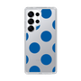 Slim Protection Case［ Simple Dot - Blue ］