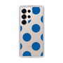 Slim Protection Case［ Simple Dot - Blue ］