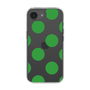 Slim Protection Case［ Simple Dot - Green ］