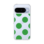 Slim Protection Case［ Simple Dot - Green ］