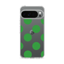 Slim Protection Case［ Simple Dot - Green ］