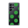 Slim Protection Case［ Simple Dot - Green ］