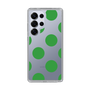 Slim Protection Case［ Simple Dot - Green ］