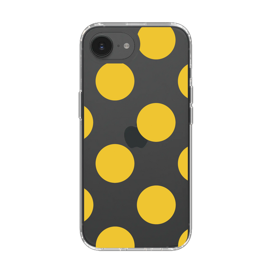 Slim Protection Case［ Simple Dot - Yellow ］