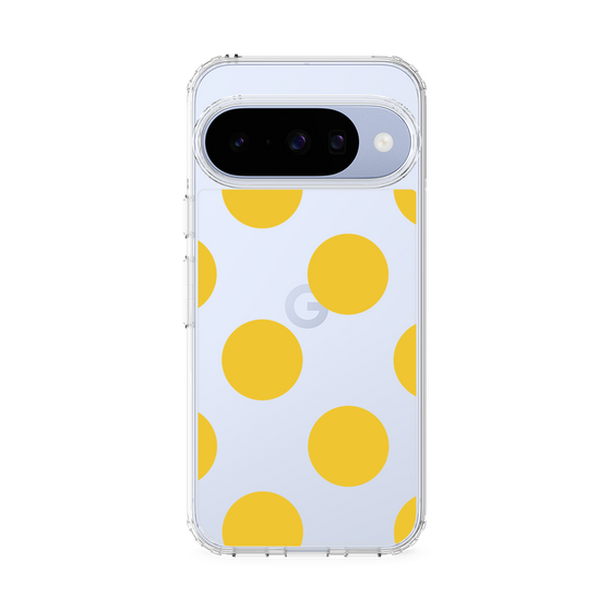 Slim Protection Case［ Simple Dot - Yellow ］