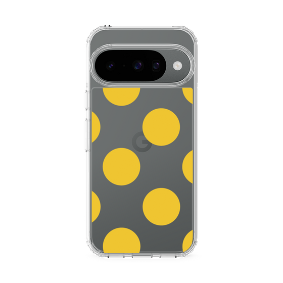 Slim Protection Case［ Simple Dot - Yellow ］