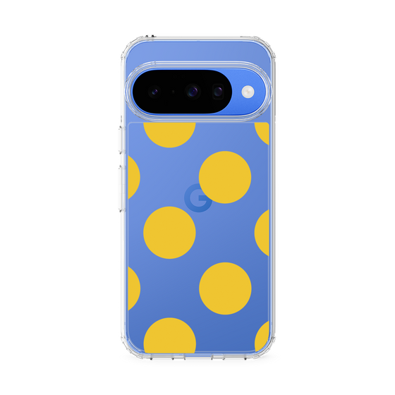 Slim Protection Case［ Simple Dot - Yellow ］