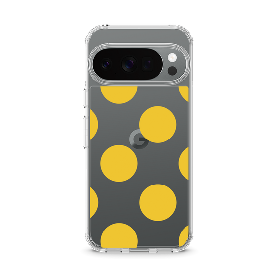 Slim Protection Case［ Simple Dot - Yellow ］