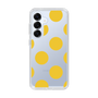 Slim Protection Case［ Simple Dot - Yellow ］