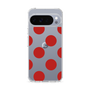 Slim Protection Case［ Simple Dot - Red ］