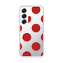 Slim Protection Case［ Simple Dot - Red ］