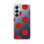 Slim Protection Case［ Simple Dot - Red ］