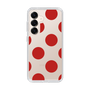 Slim Protection Case［ Simple Dot - Red ］