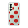 Slim Protection Case［ Simple Dot - Red ］