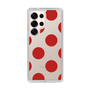 Slim Protection Case［ Simple Dot - Red ］