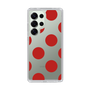 Slim Protection Case［ Simple Dot - Red ］