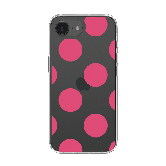 Slim Protection Case［ Simple Dot - Pink ］