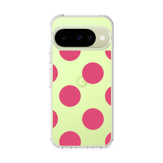 Slim Protection Case［ Simple Dot - Pink ］