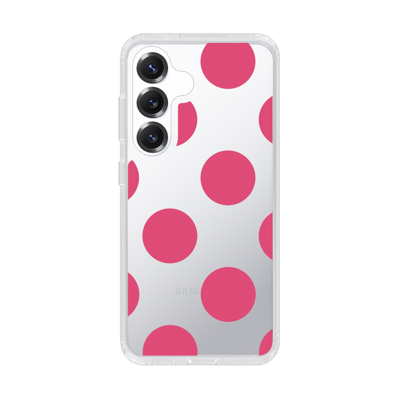 Slim Protection Case［ Simple Dot - Pink ］