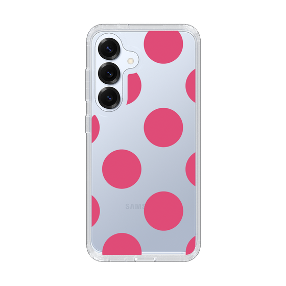 Slim Protection Case［ Simple Dot - Pink ］