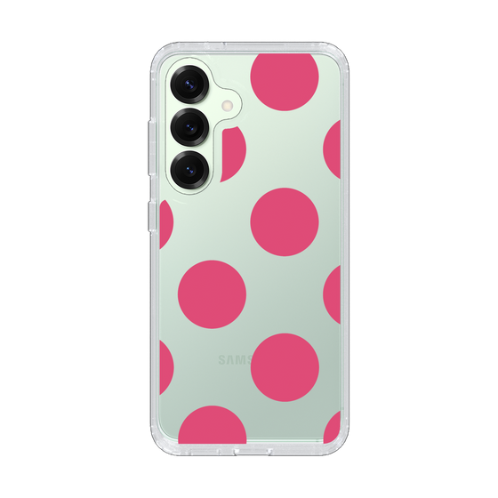 Slim Protection Case［ Simple Dot - Pink ］
