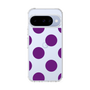 Slim Protection Case［ Simple Dot - Purple ］