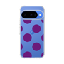 Slim Protection Case［ Simple Dot - Purple ］