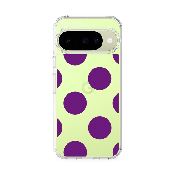 Slim Protection Case［ Simple Dot - Purple ］