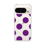 Slim Protection Case［ Simple Dot - Purple ］