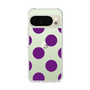 Slim Protection Case［ Simple Dot - Purple ］