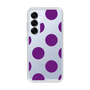 Slim Protection Case［ Simple Dot - Purple ］