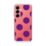Slim Protection Case［ Simple Dot - Purple ］