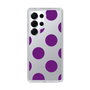 Slim Protection Case［ Simple Dot - Purple ］