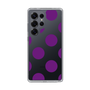 Slim Protection Case［ Simple Dot - Purple ］